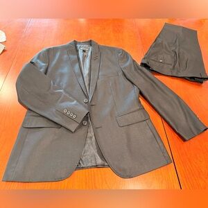 INC International Concepts Black Men's Suit